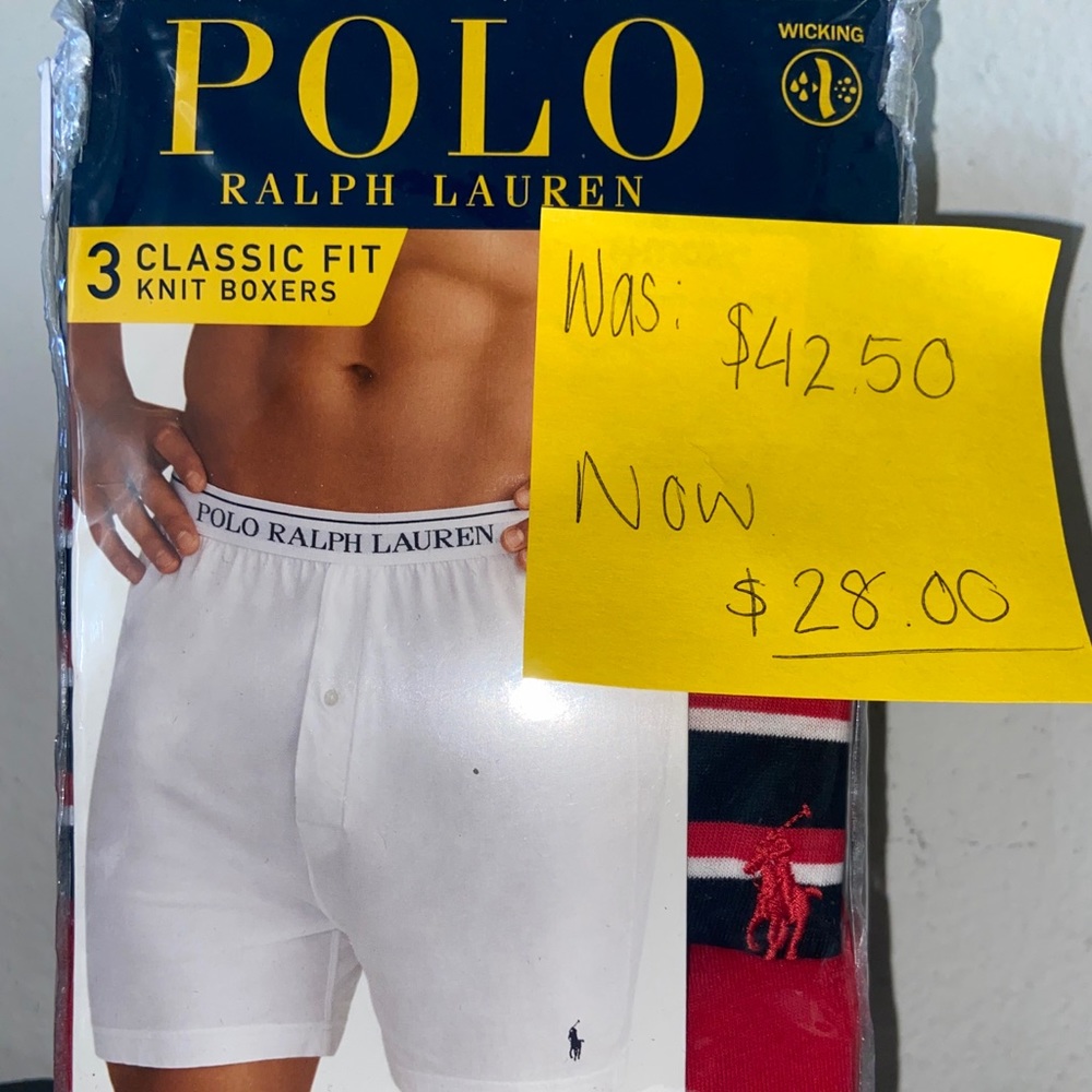 Men Polo Ralph Lauren 3PK-Classic Fit Knit Boxers